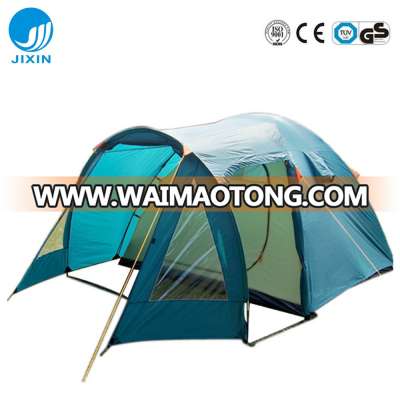 2018 New arrival High Quality 3-4 Person Two Layer Waterproof family Folding Professional Camping Tent family